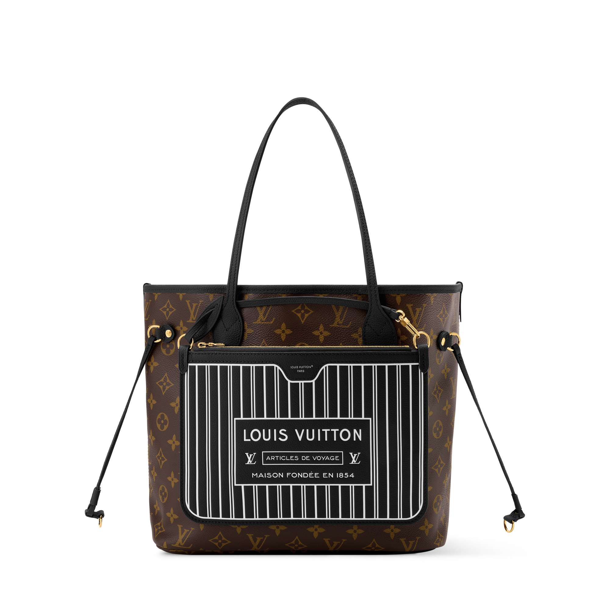 LV　プリンター Neverfull Inside Out MM - Women Bags | LOUIS VUITTON